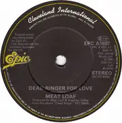 7'' - Meat Loaf - Dead Ringer For Love - Paper labels