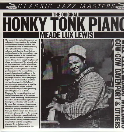 Meade "Lux" Lewis , Will Ezell , Jabo Williams , Cow Cow Davenport & Various - The Original Honky Tonk Piano