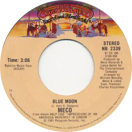 Meco Monardo - Blue Moon