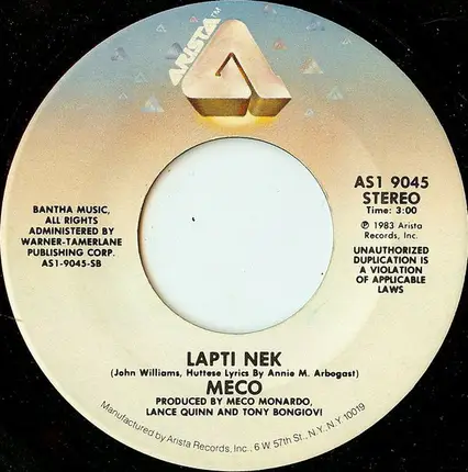 Meco Monardo - Ewok Celebration / Lapti Nek