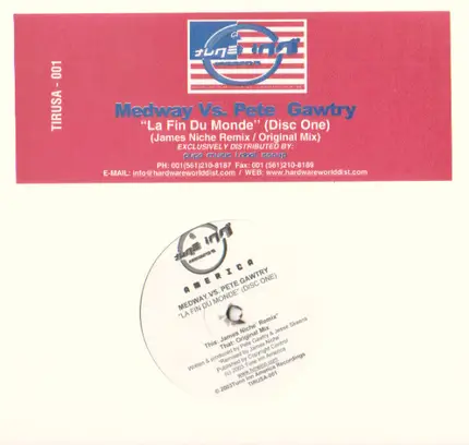 Medway vs. Pete Gawtry - La Fin Du Monde (Disc One) (James Niche Remix / Original Mix)