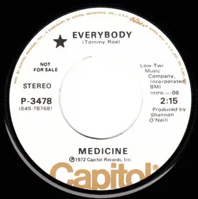 Medicine - Everybody / Bringin' It All Back Home
