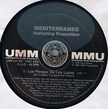 Mediterraneo Feat. Franchino - Los Parajso De Los Locos