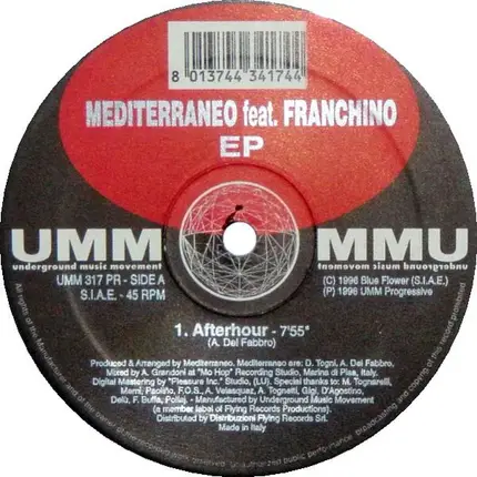 Mediterraneo Feat. Franchino - EP
