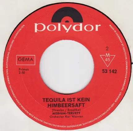 Medium Terzett - Kumbayah / Tequila Ist Kein Himbeersaft