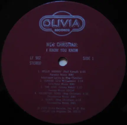 Meg Christian - I Know You Know