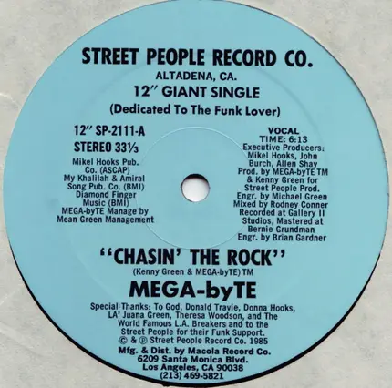 MEGA-byTE - Chasin' The Rock