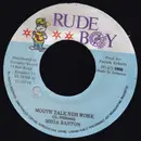 7inch Vinyl Single - Mega Banton - Mouth Talk Nuh Work