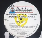 12inch Vinyl Single - Mega Banton / Ricky General & High Planes Drifter - PG-13 / Day & Night