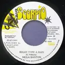 7inch Vinyl Single - Mega Banton - Right Type A  Man