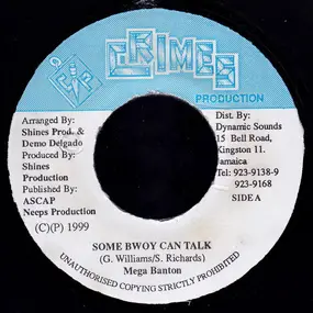 Mega Banton - Some Bwoy Can Talk