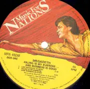 2 x 12'' - Megadeth - Killing Is My Business... And Business Is Good! - POSTER