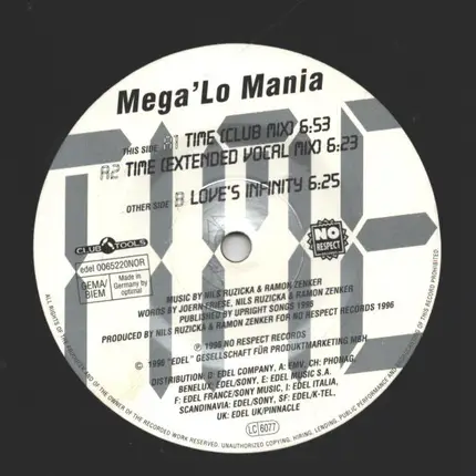Mega'Lo Mania - Time