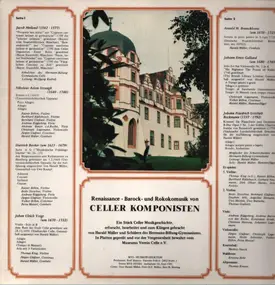 BECKER - Renaissance- Barock- und Rokokomusik von Celler Komponisten