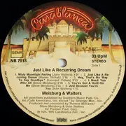 LP - Meisburg & Walters - Just Like A Recurring Dream