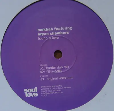 Mekkah Featuring Bryan Chambers - Found A Love