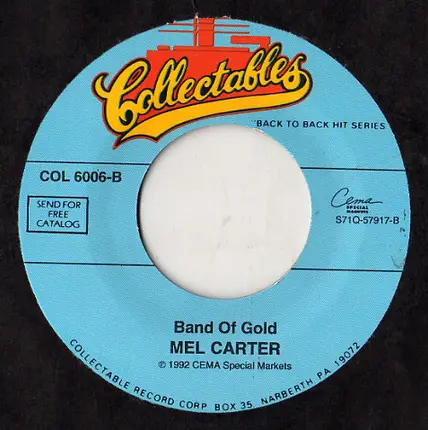 Mel Carter - Hold Me, Thrill Me, Kiss Me / Band Of Gold