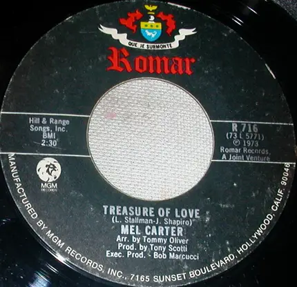 Mel Carter - I Only Have Eyes For You