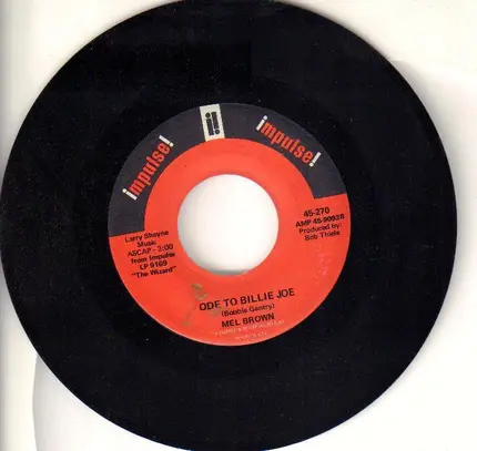 Mel Brown - Ode To Billie Joe / Swamp Fever