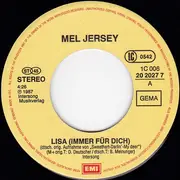 7inch Vinyl Single - Mel Jersey - Lisa (Immer Für Dich)