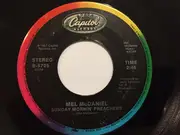 7inch Vinyl Single - Mel McDaniel - Anger & Tears / Sunday Mornin' Preachers