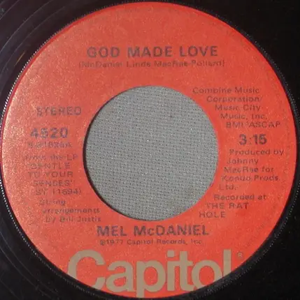 Mel McDaniel - God Made Love