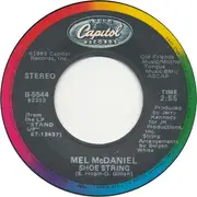 7inch Vinyl Single - Mel McDaniel - Shoe String