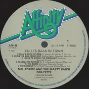 LP - Mel Tormé And The The Marty Paich Dek-Tette - Lulu's Back In Town
