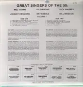 LP - Mel Torme, Dick Haymes, Ray Eberle,... - Great Singers Of The 50's Volume 1
