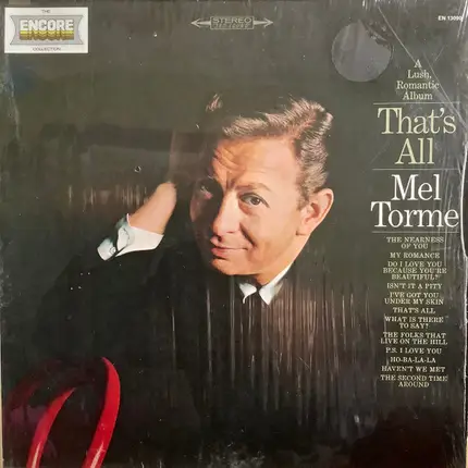 Mel Tormé - A Lush, Romantic Album That's All