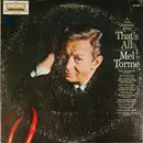 LP - Mel Tormé - A Lush, Romantic Album That's All