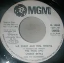 7inch Vinyl Single - Mel Tillis , Sherry Bryce - Mr. Right and Mrs. Wrong