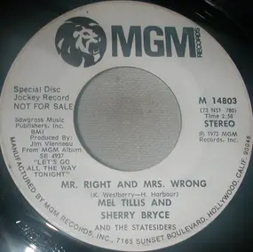 Mel Tillis - Mr. Right and Mrs. Wrong