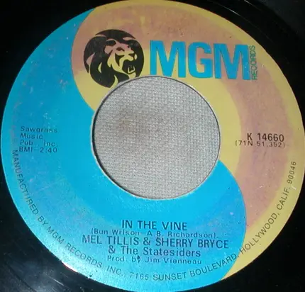 Mel Tillis & Sherry Bryce & The Statesiders - Let's Go All the Way Tonight