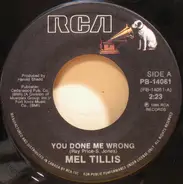 Mel Tillis - You Done Me Wrong