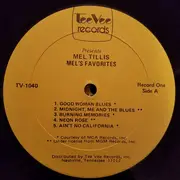 Double LP - Mel Tillis - Mel's Favorites
