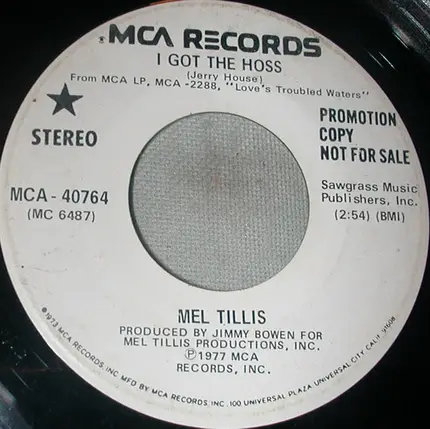 Mel Tillis - I Got The Hoss