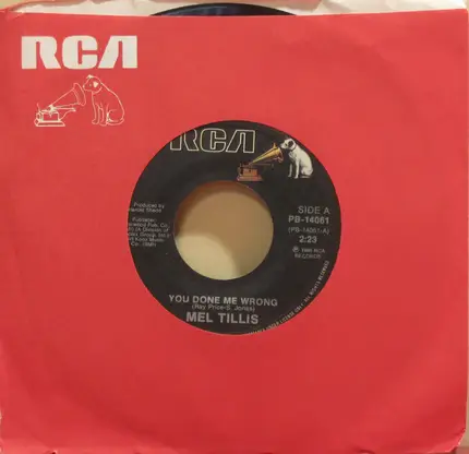 Mel Tillis - You Done Me Wrong