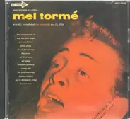 Mel Tormé - Actually Recorded At The Crescendo, Dec. 15, 1954