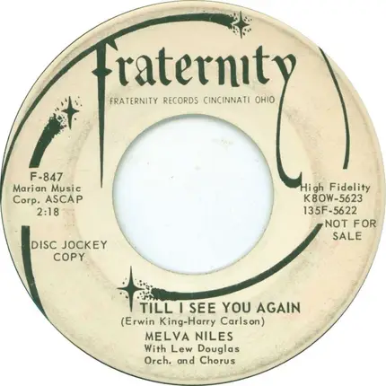 Melva Niles - Some One You Know