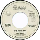 7inch Vinyl Single - Melanie - One More Try