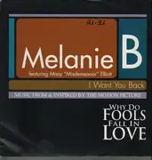 12inch Vinyl Single - Melanie B Featuring Missy 'Misdemeanor' Elliott - I Want You Back