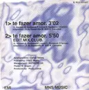 12inch Vinyl Single - Mélanie Santos Bitti é Alé de Basseville - Te Fazer Amor
