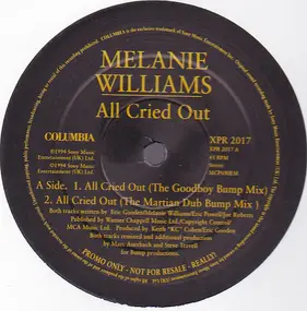 Melanie Williams - All Cried Out