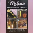 Double CD - Melanie - Born To Be / Melanie / Candles In The Rain / Leftover Wine