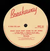 LP - Melanie - What Have They Done To My Song Ma
