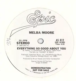 Melba Moore - Everything's So Good About You