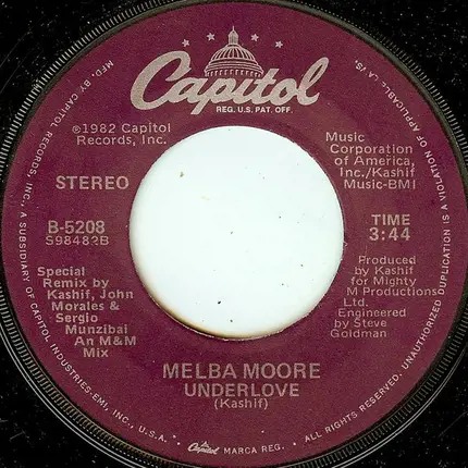 Melba Moore - Underlove