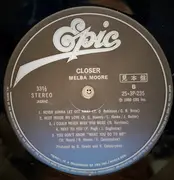 LP - Melba Moore - Closer - + OBI, Insert