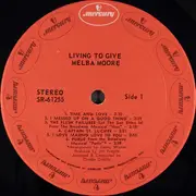 LP - Melba Moore - Living To Give